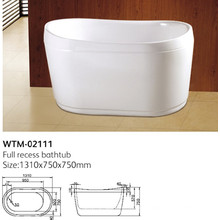 Deluxe Italian Bathtub New Design Bathtubs Waltaml Bathtub (WTM-02111)